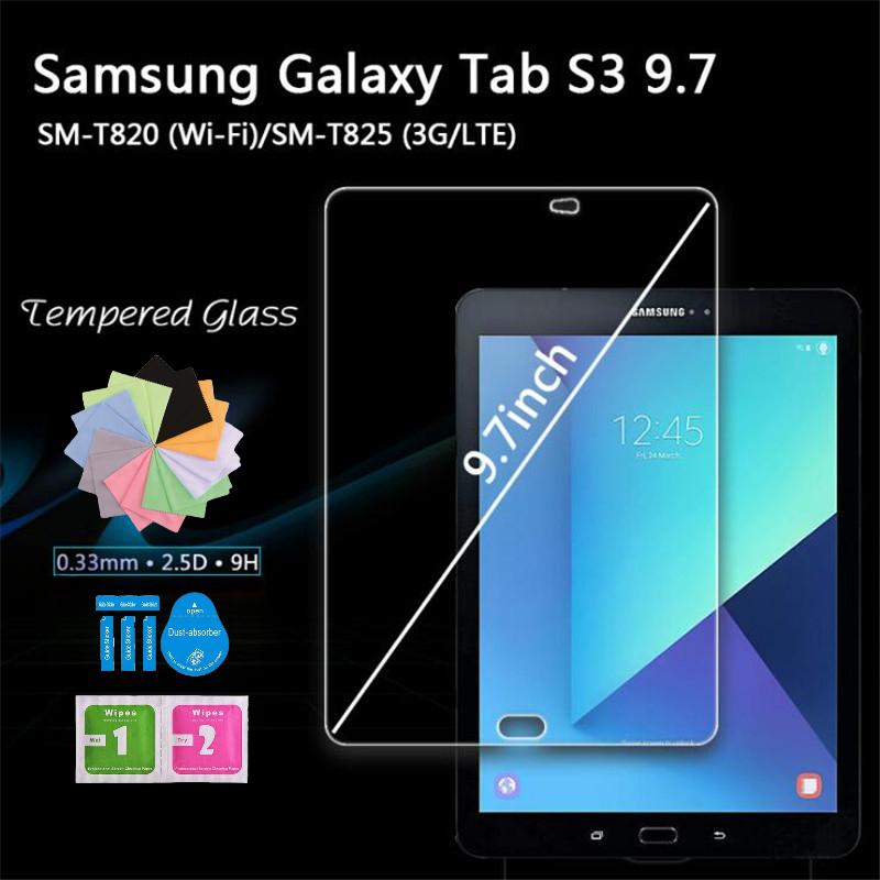 Tempered Glass For Samsung Galaxy Tab S3 T719 SM-T719 SM-T820 T820 T825 8.0 9.7 Inch Tablet Screen Protector Protective Flim