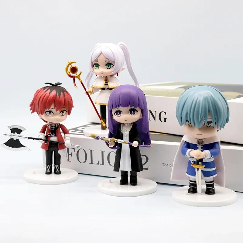 Bandai Frieren: Beyond Journey's End 10cm Anime Figures Frieren Himmel Action Figure Boys Gift Collection Model Doll Toys