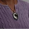 Pendant Gothic Black Cat Set, Necklace