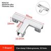 1 buc Gard de Grădină Panou DIY de Îmbinare Plăci Ceramice Clip de Fixare Ranforsat Clește pentru Sticlă Combinație Clip de Fixare Pentru Cabinet Acvariu