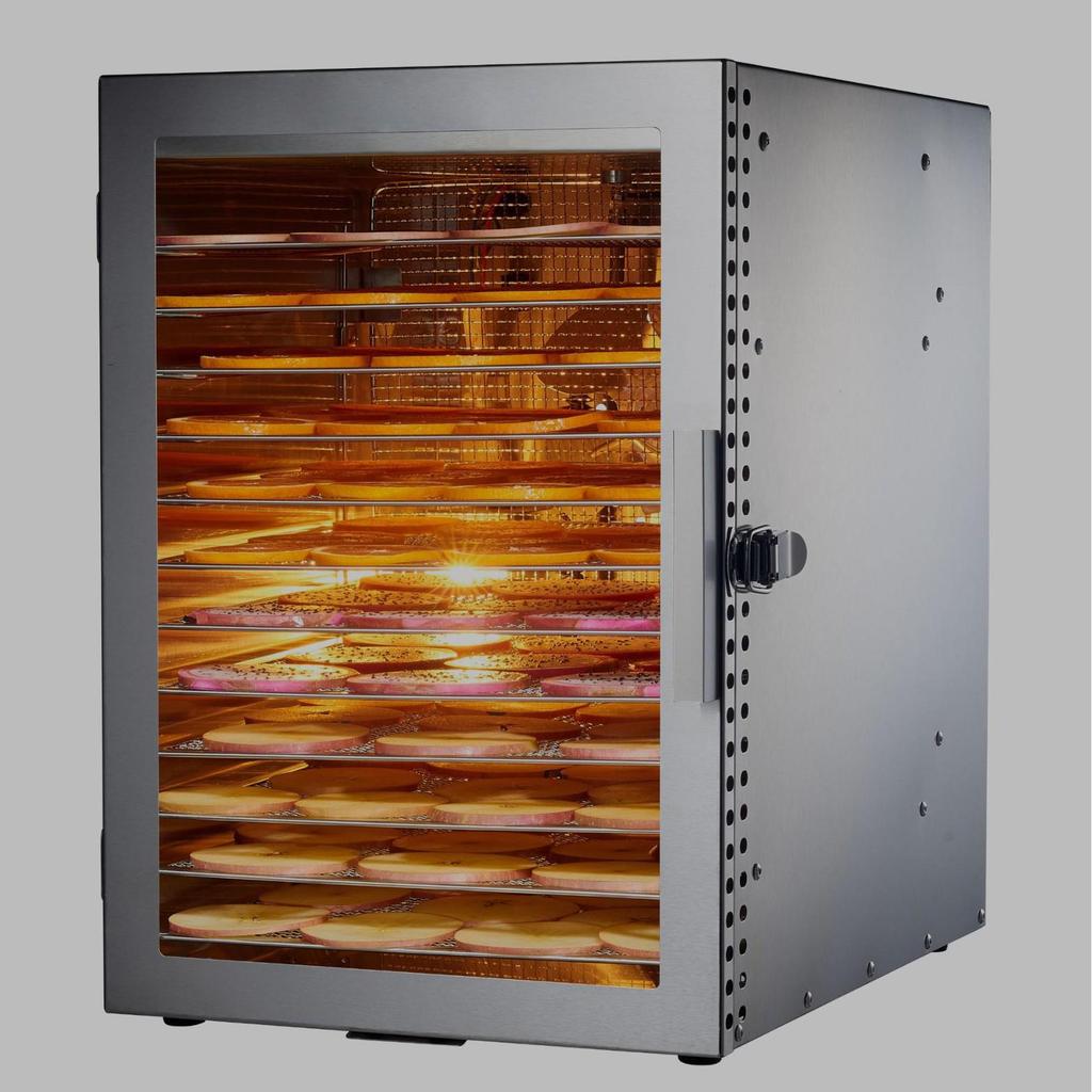 Septree 12-Layer Stainless Steel Small Dehydrator for Fruits and Pet Food