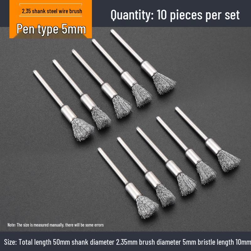 Electric Grinder Steel Wire Brush - Rust & Polishing Head for Walnut & Wenwan Grinding, Steel & Electric Brush.
