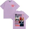 Rapper Bryant Myers Album 2025 Tour Cover T-shirts for Men Harajuku Gothic Streetwear T Shirt Male 100% Cotton Oversized T-shirt
