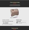 Car Headrest Memory Foam Neck & Lumbar Support Pillow - Customizable.