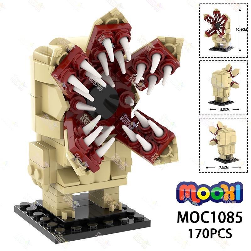 170 STÜCK Kreativserie Charakter Dekoration Bausteine DIY Demogorgon Monster Modell Zusammenbau Steine Spielzeug Für Kinder MOC1085
