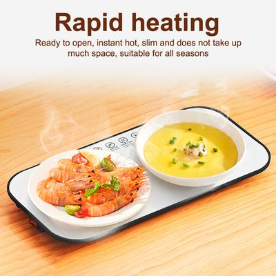 Multifunctional Electric Warming Tray Food Constant Temperature Warm Plate Fast Full Surface Heating Food Warm Dishes