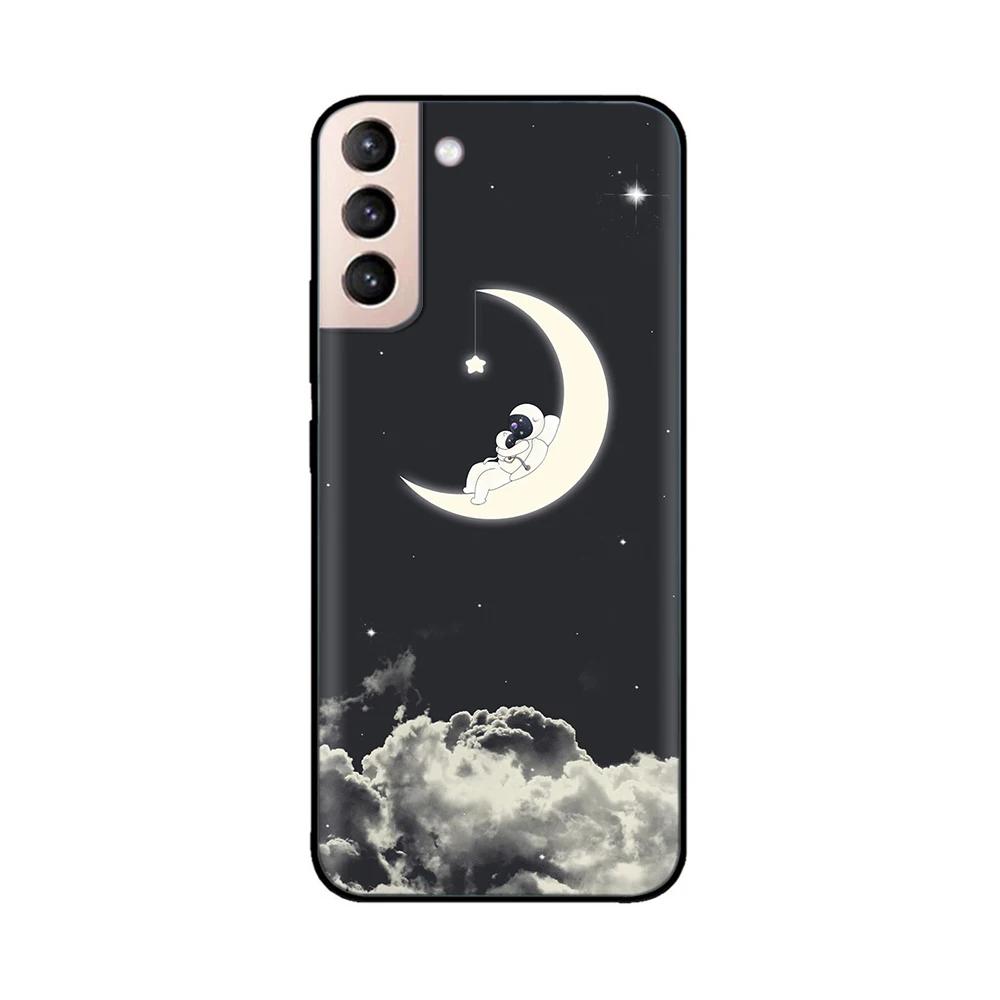 For Samsung Galaxy S21 Plus Case S21 ULTRA Heart-Butterfly Funda For Samsung S21 FE Case S 21 Protection Liquid Silicone Cover