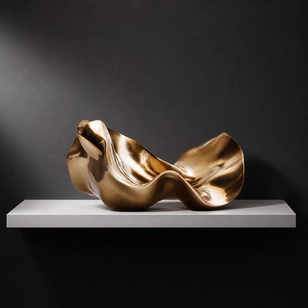 Resin Sculpture Modern Decor Minimalist for Office
