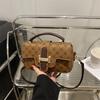 High Sense Retro Fashion Handbag New Niche High Sense Small Square Bag Commuter Shoulder Bag Messenger Bag