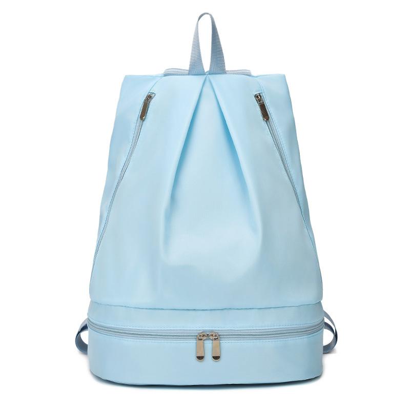 New model of wet and dry separation gym backpack for women, suitable for swimming and sports, small travel storage backpack, customizable