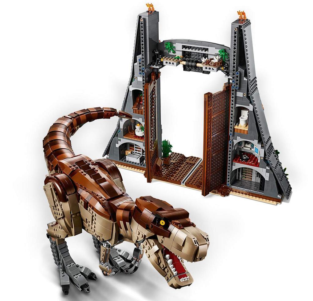 LEGO Jurassic World Jurassic Park: T-Rex Rampage 75936
