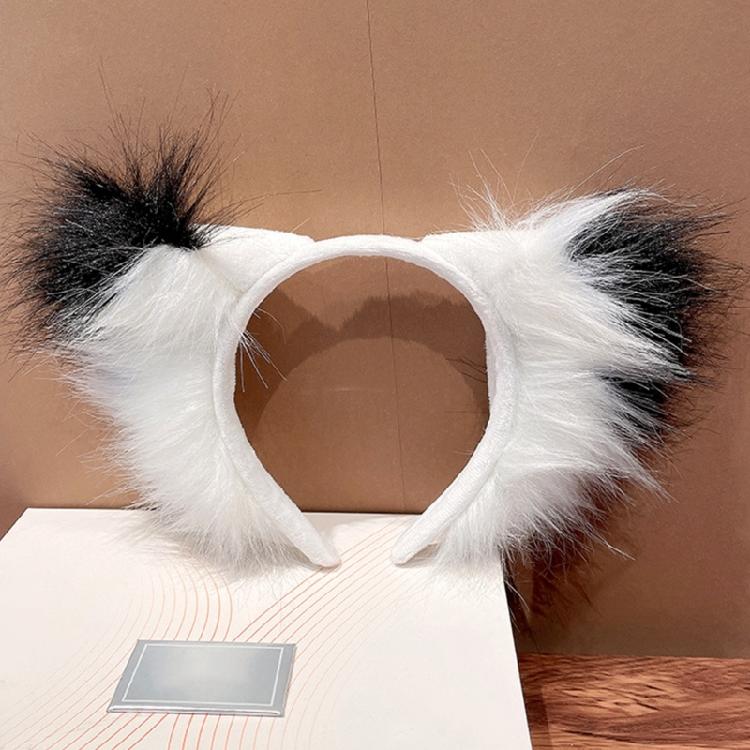 Liebevoller Hund Wolf Cosplay Katzen Halloween Party Kostüm Stirnband Kopfschmuck