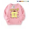 Girls' Top Kids Pudding Dog Printed Pullover Autumn Fashion Long Sleeve T-Shirt