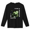 Gothic Rock Type O Negative Band Distressed Green Print Casual Streetwear T Shirt vintage Washed Comfortable Slightly