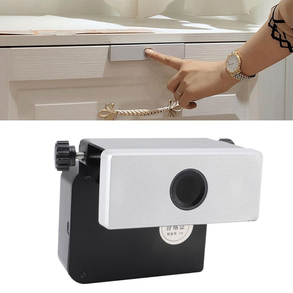 Fingerprint Schrank Schloss Anti-Diebstahl Smart Keyless Schublade Kleiderschrank Schloss für Home Office Schnell