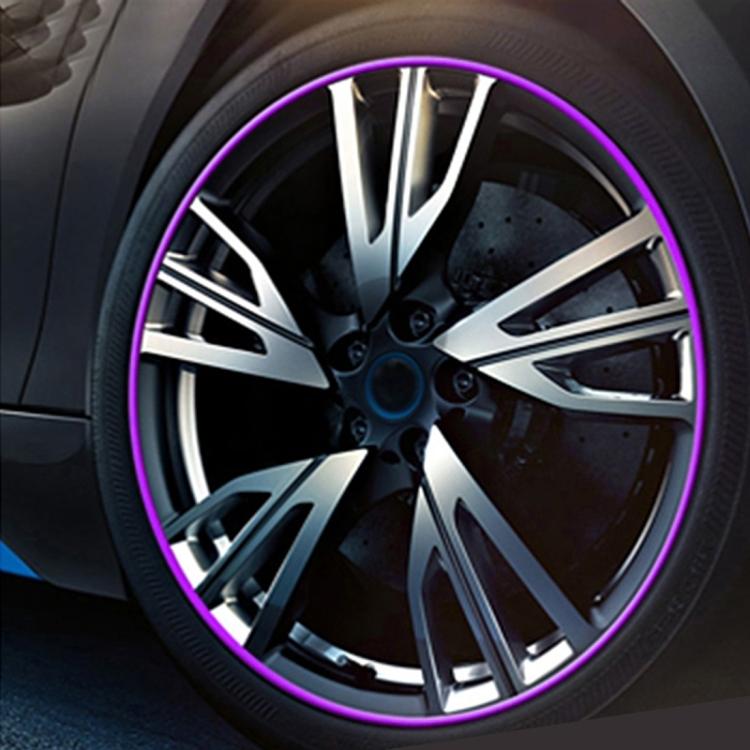 Universal Decorative Scratchproof Stickup 8M Flexible Car Wheel Hub TRIM Mouldings Decoration Strip