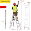 Miling Portable Multi-Position Aluminum Folding Ladder