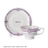 TV Anime Magi Madoka Akemi Homura Initial Motif Cup Saucer "Puella Magica" &