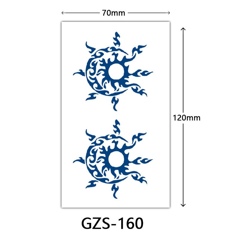 Herbal Juice Tattoo Sticker, Back Of Hand Juice Semi-Permanent Tattoo Sticker, Sweat-Proof Tattoo