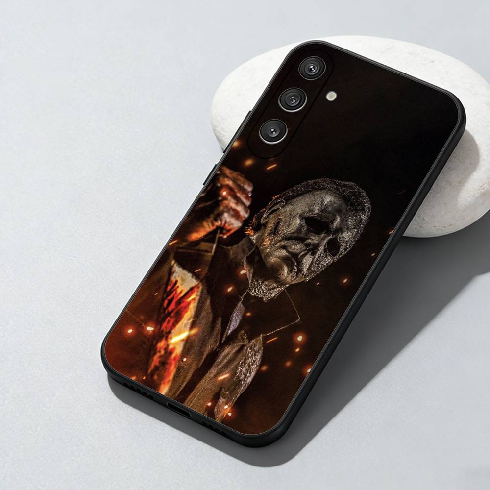 Terrifying M-Michael M-Myers Phone Case For Samsung Galaxy A73,A72,A71,A70,A52,A51 Others Soft Black Cover