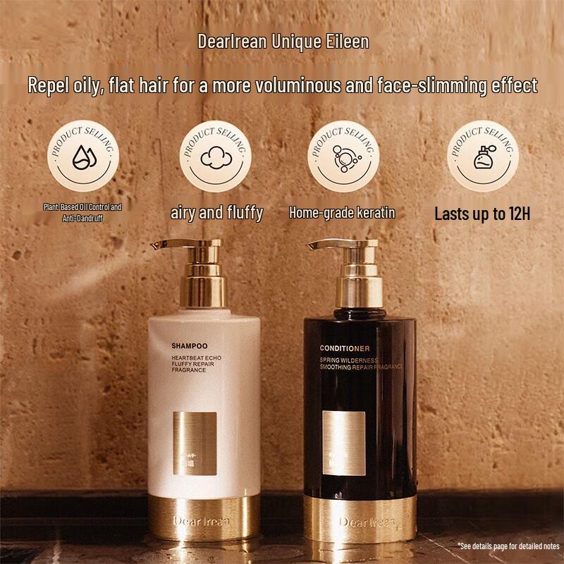 Einzigartiges Irene Glamour Water Volumenaufbauendes Öl-Kontroll-Shampoo