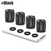 DSYCAR 1Set Anti-theft Sport Tire Valve Dust Caps Dustproof Tire Cap Valve Stem Caps for Cars Bike Moto New Stem Caps1