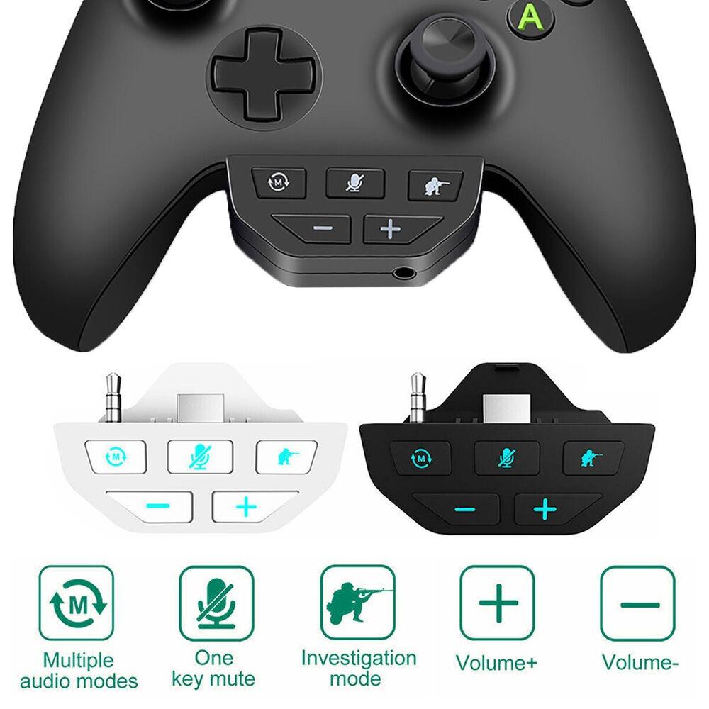 Stereo-Headset-Adapter nur für Microsoft Xbox One X/S Controller, Sound Enhancer mit 3,5-mm-Audiobuchse