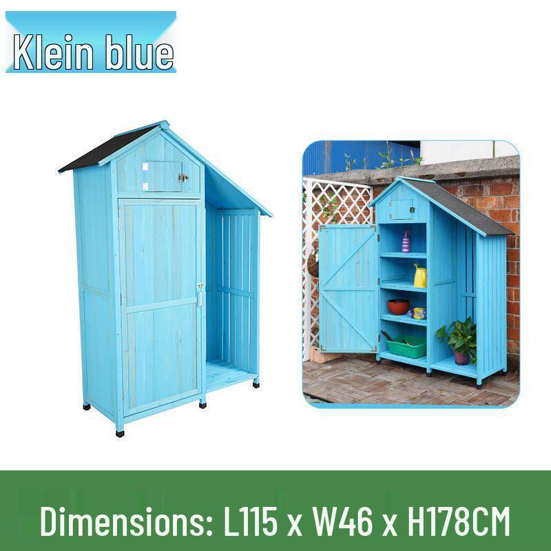 Outdoor Anti-Corrosion Sunscreen Storage Cabinet for Garden and Courtyard