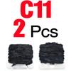 MNFT 2 Cards Woolly Bugger Tinsel Chenille - Hareline Fly Tying Material
