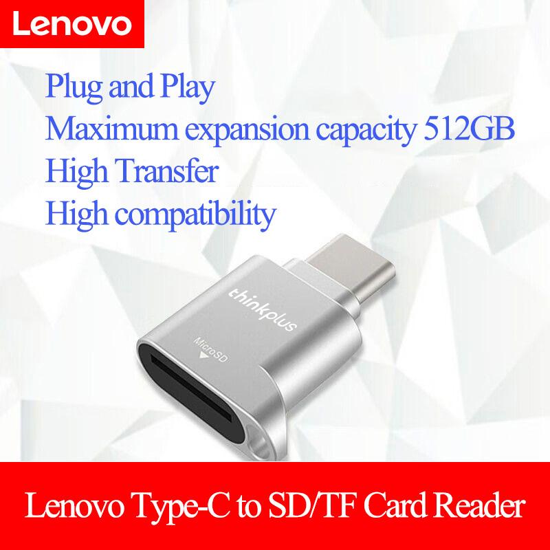 USB Type C Card Reader 480Mbps 512GB USB-C TF Micro SD OTG Adapter Type-C TF Memory Card Reader For Laptop Phone Lenovo D201
