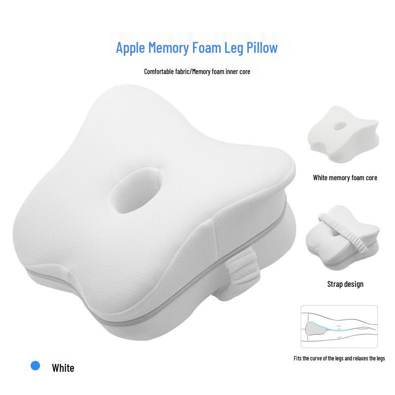 

Breathable Memory Foam Leg Pillow for Pregnant Women - Knee & Foot Rest 26*23*16*10 cm