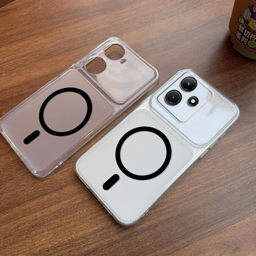 Case for infinix HOT 30i NFC,30 Play NFC,30 4G Anti-Fingerprint Matte Cover Big Camera Window Clear Edge Casing