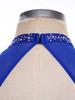 Womens Gymnastics Artistic Figure Skating Ballet Lyrical Dance Leotards Dress Rhinestones Built -In Crotch Buttons Briefs Dress