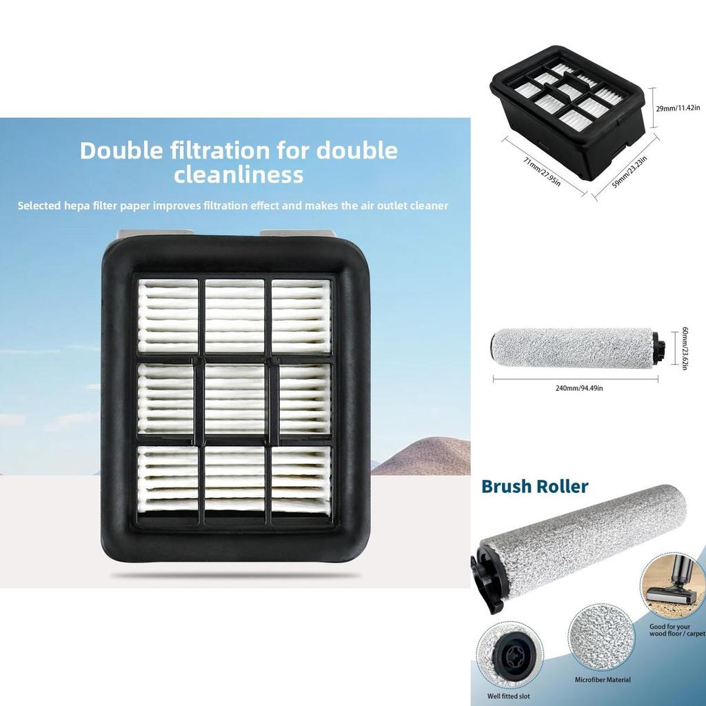 Para Bissell Crosswave Hf3 3649a Accesorios para Limpiador de Suelos Cepillo Rodillo Filtro Para Mantenimiento del Hogar