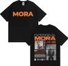 Hot Rapper Mora Harajuku Album Tour 2025 Fashion T Shirts Men Women Y2K Cotton Short Sleeve Tshirt Oversized Streetwear Unisex