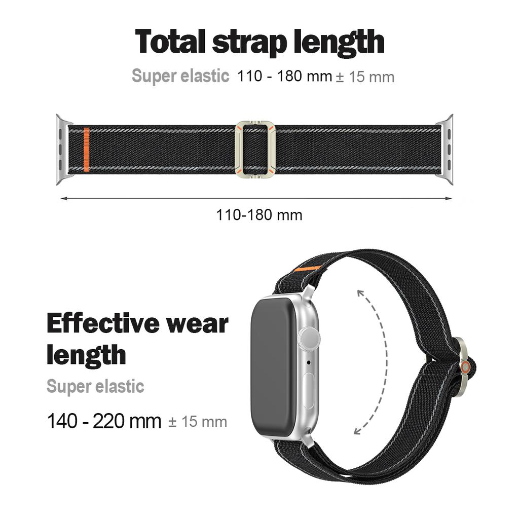 Woven Watch Strap for Apple Watch S11 S10 42 46mm Ultra1/2/3 49mm 45mm 44mm 42mm 41mm 40mm 38mm for iWatch Series11 10 9 8 7 6 5 4 SE 3 2 Nylon Band