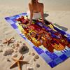 Telo da Spiaggia Collage Personaggi Fnaf, Microfibra Super Morbida, Regalo per Lei/Lui, Compleanno, per Piscina, Spiaggia, Viaggio, Decorazione Casa Regali per Fan