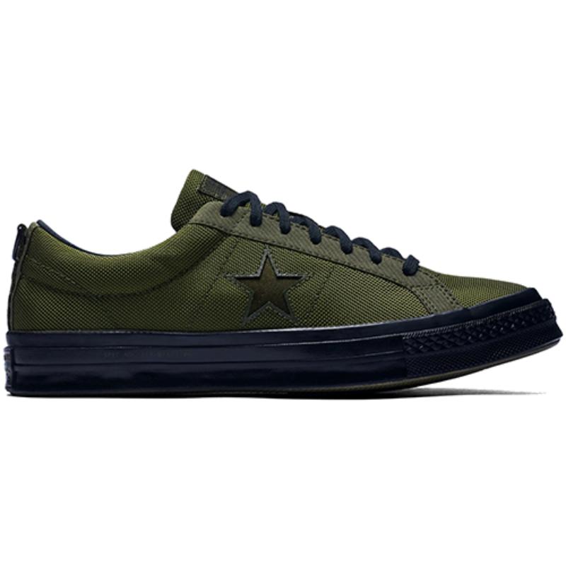 Carhartt WIP x Converse One Star Vintage Low-Top Board Shoes Unisex Military Green