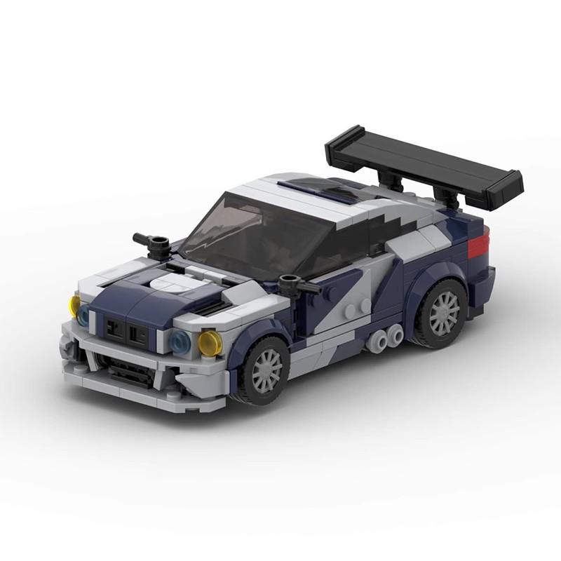 MOC Building Blocks Compatible with Lego Baoma M3 GTR NFS Model Car Toy