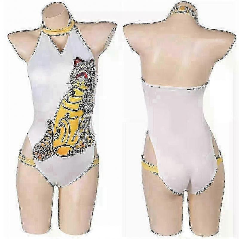 Abba Costumes Cosplay Cat Dress Abba 70s Women's Costumes Vintage Dress T-shirtsa