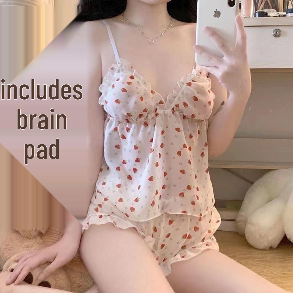 Elegant Plus Size Sheer Embroidered Hanfu Lingerie Set