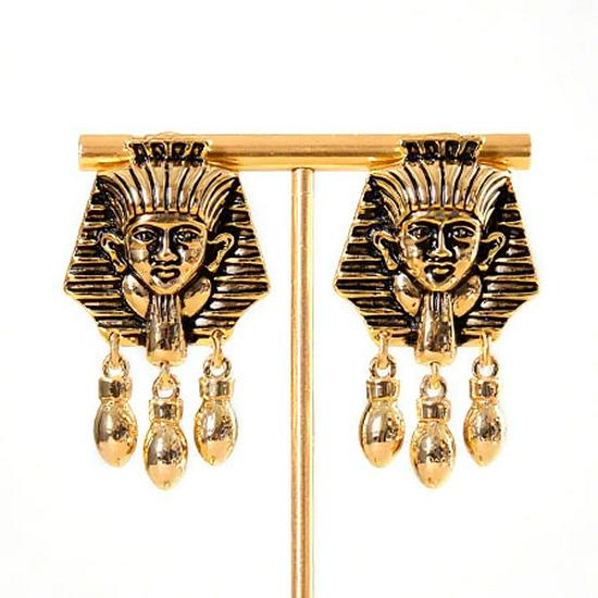 

Серьги-капли в стиле фараона в китайском стиле - Винтажный и экзотический дизайн