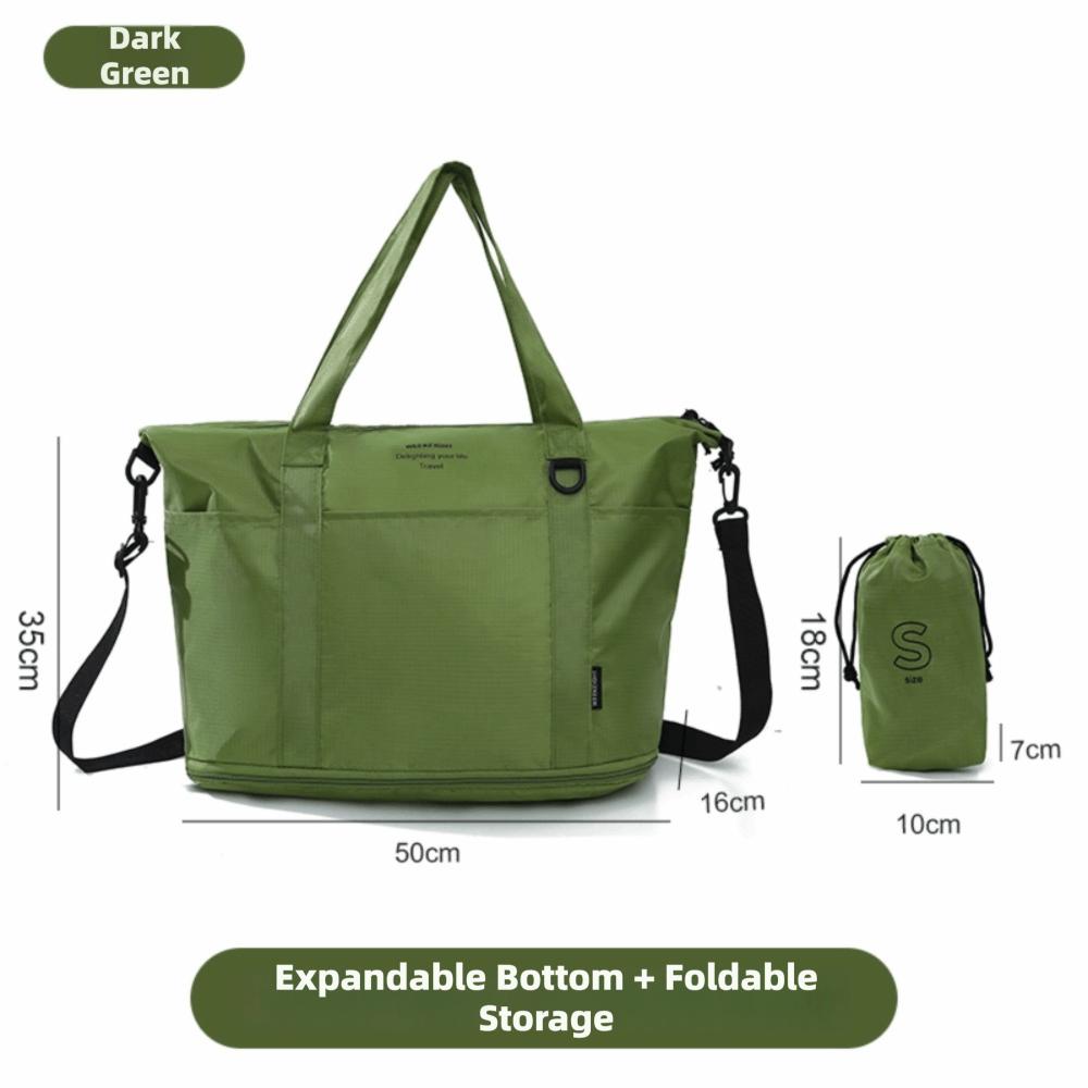 Multifunction Travel Duffel Bag Large Capacity Shoulder Bag Expandable Duffel Bag  Travel Use