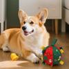 1Pcs Chew Ball Durable Christmas Dog Molars Interactive Fun Bit-Resistant Puzzle Time-killing Pet Toy Healthy Material