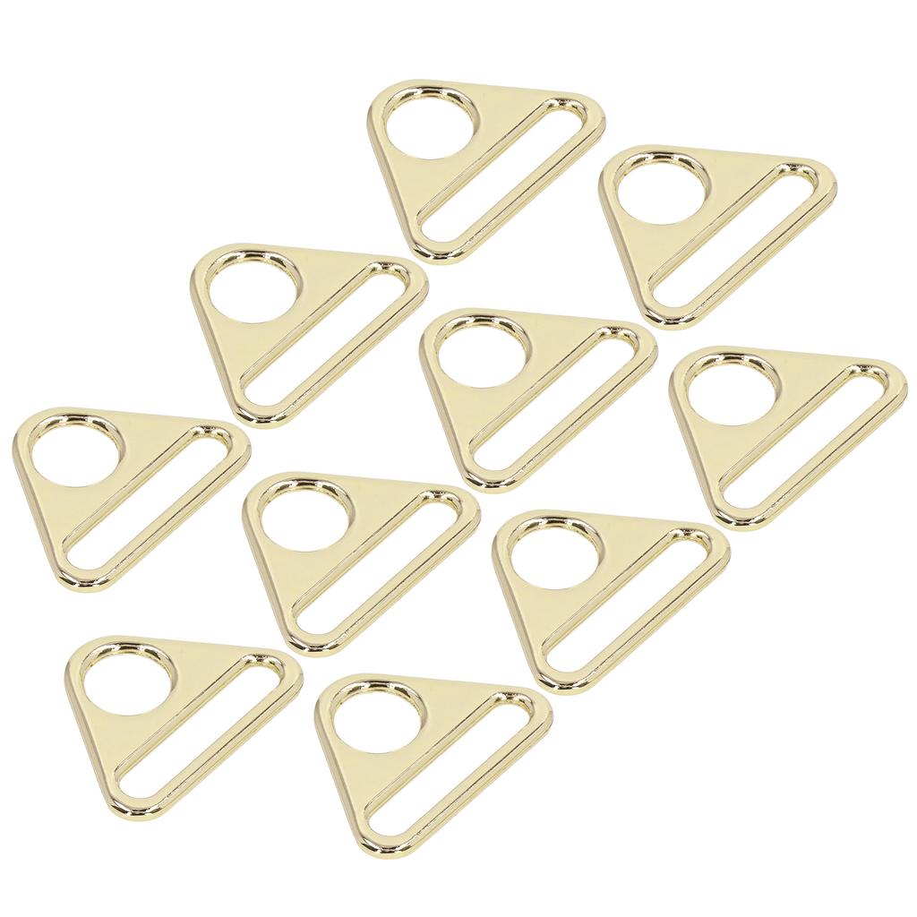10Pcs Adjustable Buckle 38mm Zinc Alloy Material Multi Purpose Lightweight Portable Luggage Accessories