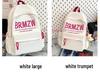 Color Block Canvas Backpack for Girls – Large Capacity School Bag