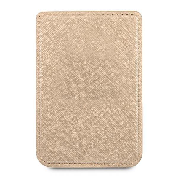 Guess Brieftasche Kartenfach Guwmssaslgomagsafe Saffiano Gold