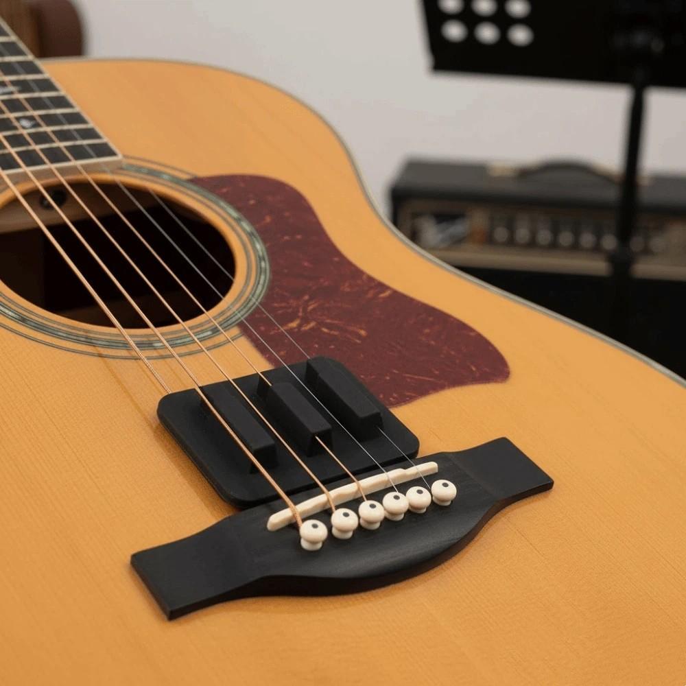 Reusable Guitar Mute Pad Soft Silicone Noise Reduction Tool Guitar String Muffler  Studio Practice
