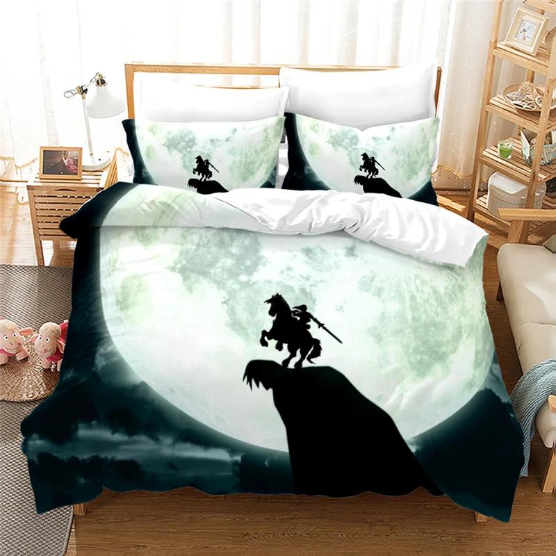 3d Zeldas Game Pattern Duvet Cover Set with Pillowcase Bedding Set Single Double Twin Full Queen King Size for Bedroom Decor