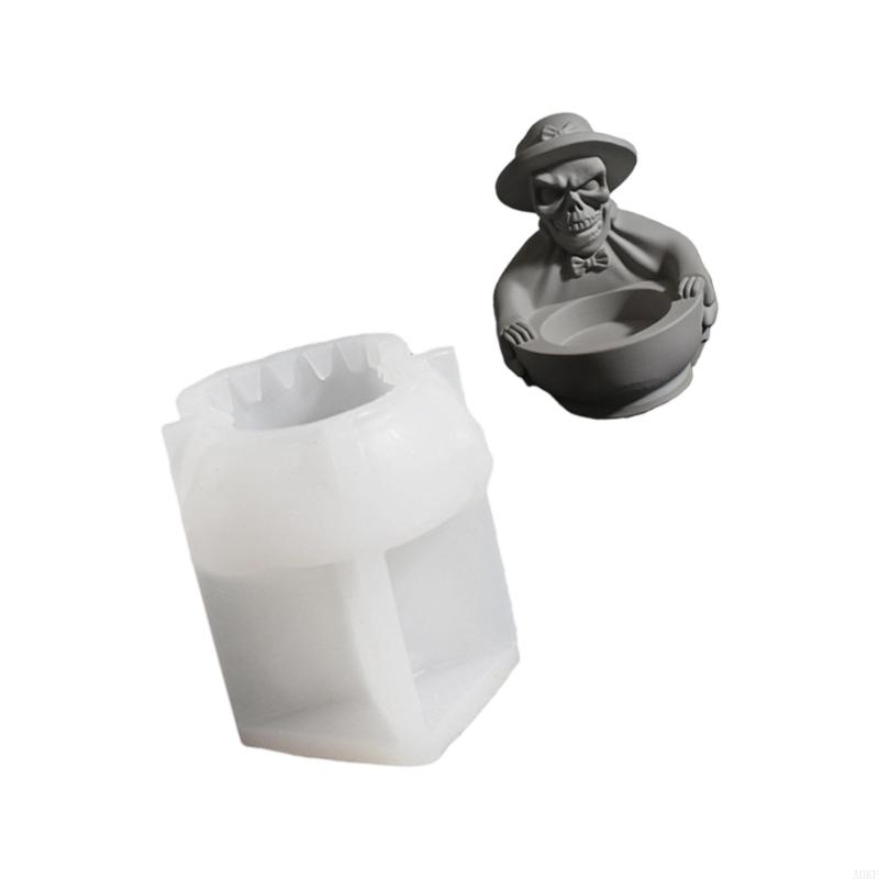 Halloween Theme Silicone Candlestick Molds For Making Tealight Holder A0KF
